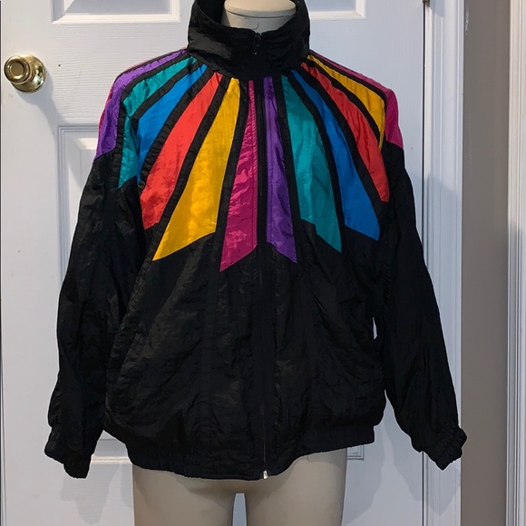 Jackets & Blazers - Vintage 90’s Colorful ZIP Jacket